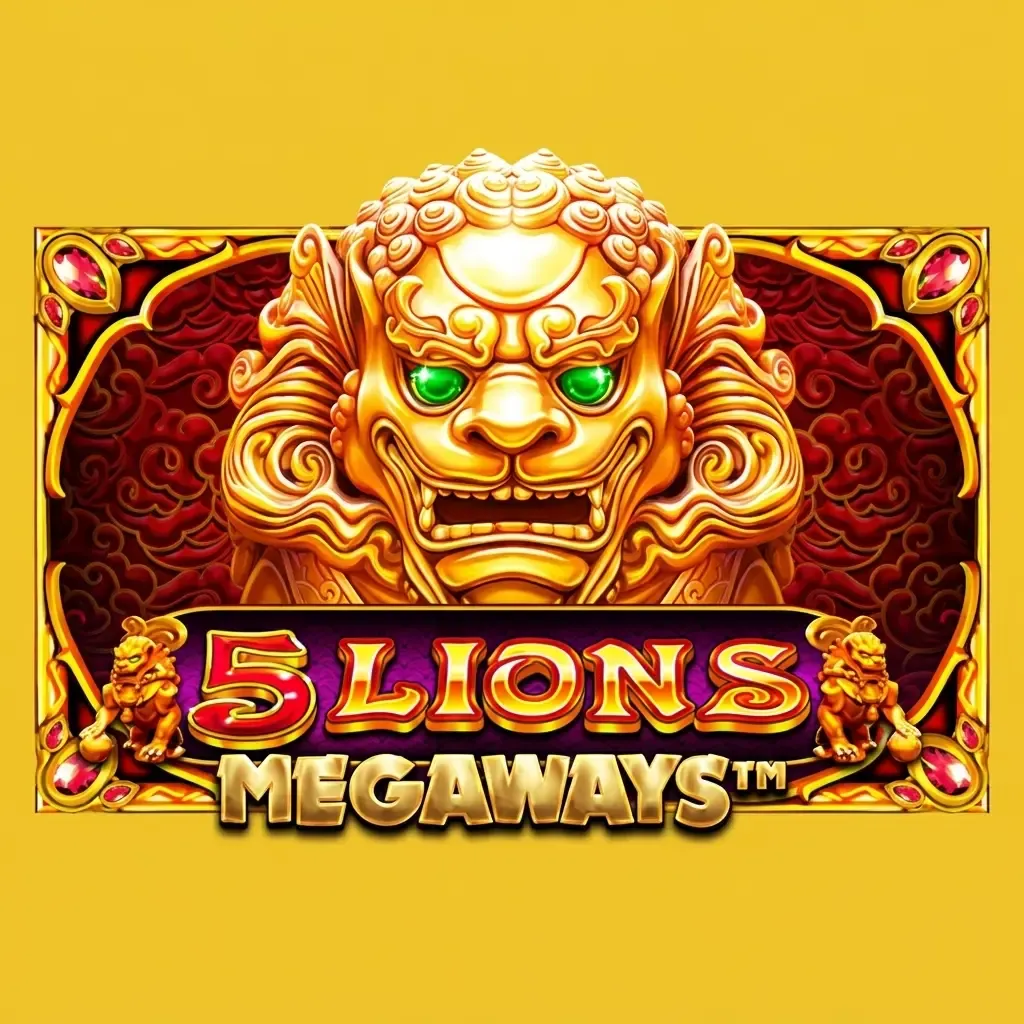 Machine à sous 5 Lions Megaways disponible sur Winningz avec gains massifs