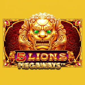 Machine à sous 5 Lions Megaways disponible sur Winningz avec gains massifs
