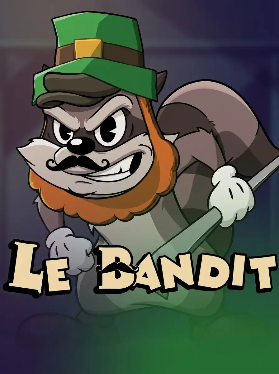 Le Bandit sur Winningz avec style cartoon et bonus rapides