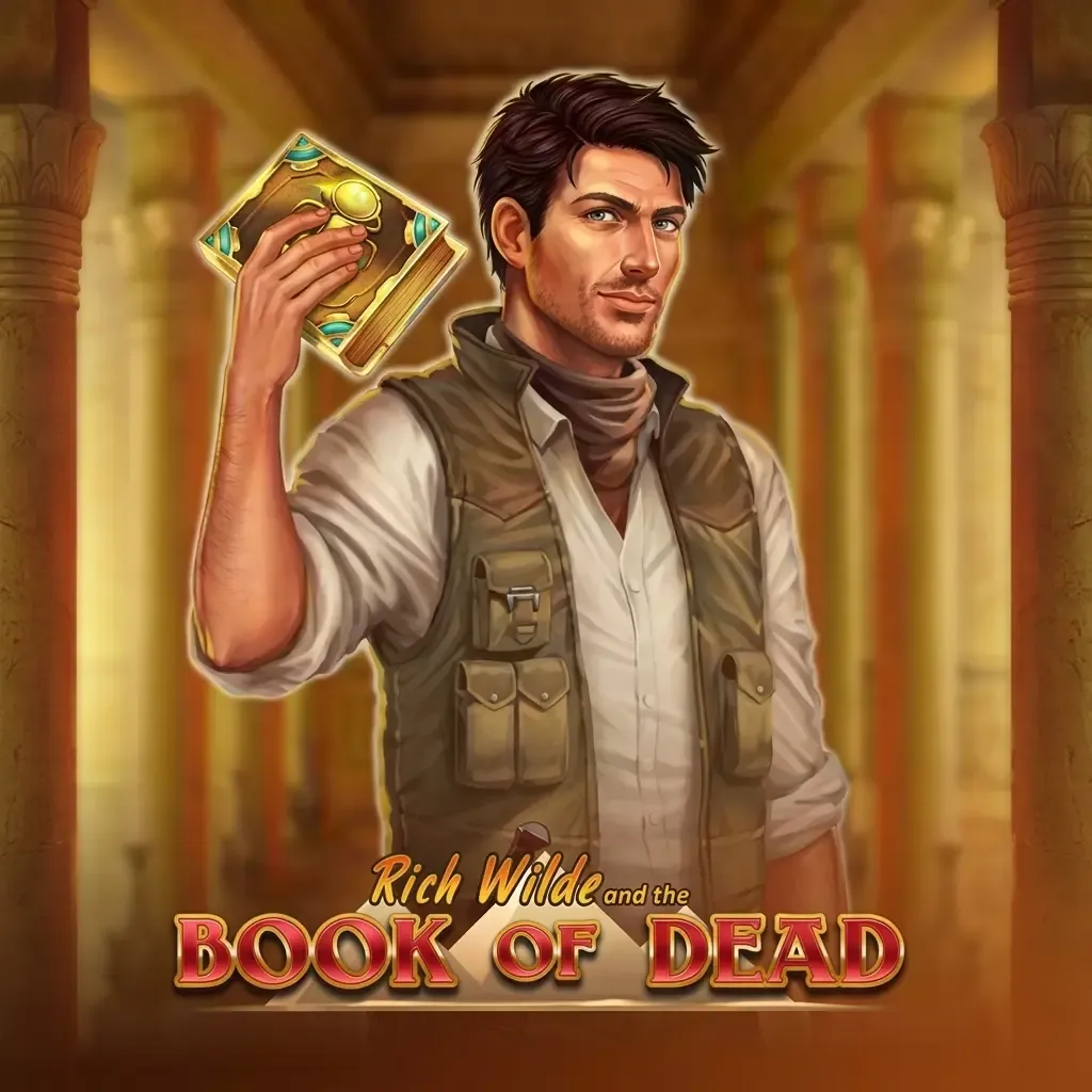 Book of Dead sur Winningz avec explorateur et trésors anciens